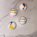 Happy Birthday Bath Bombs – 4 Pack Medium 2.5"