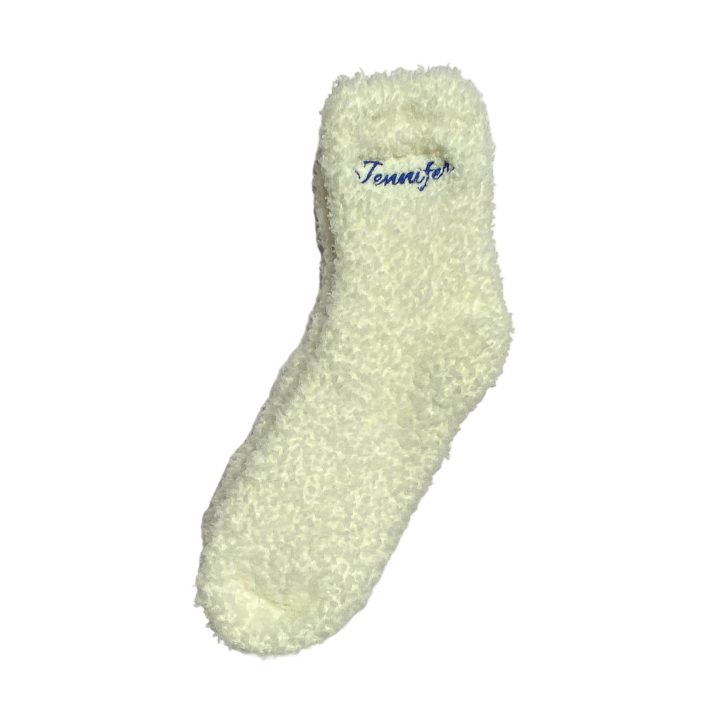 Graduation Cozy Gift Set – 2 pack 2.5" Bath Bombs + Personalized Fuzzy Sock