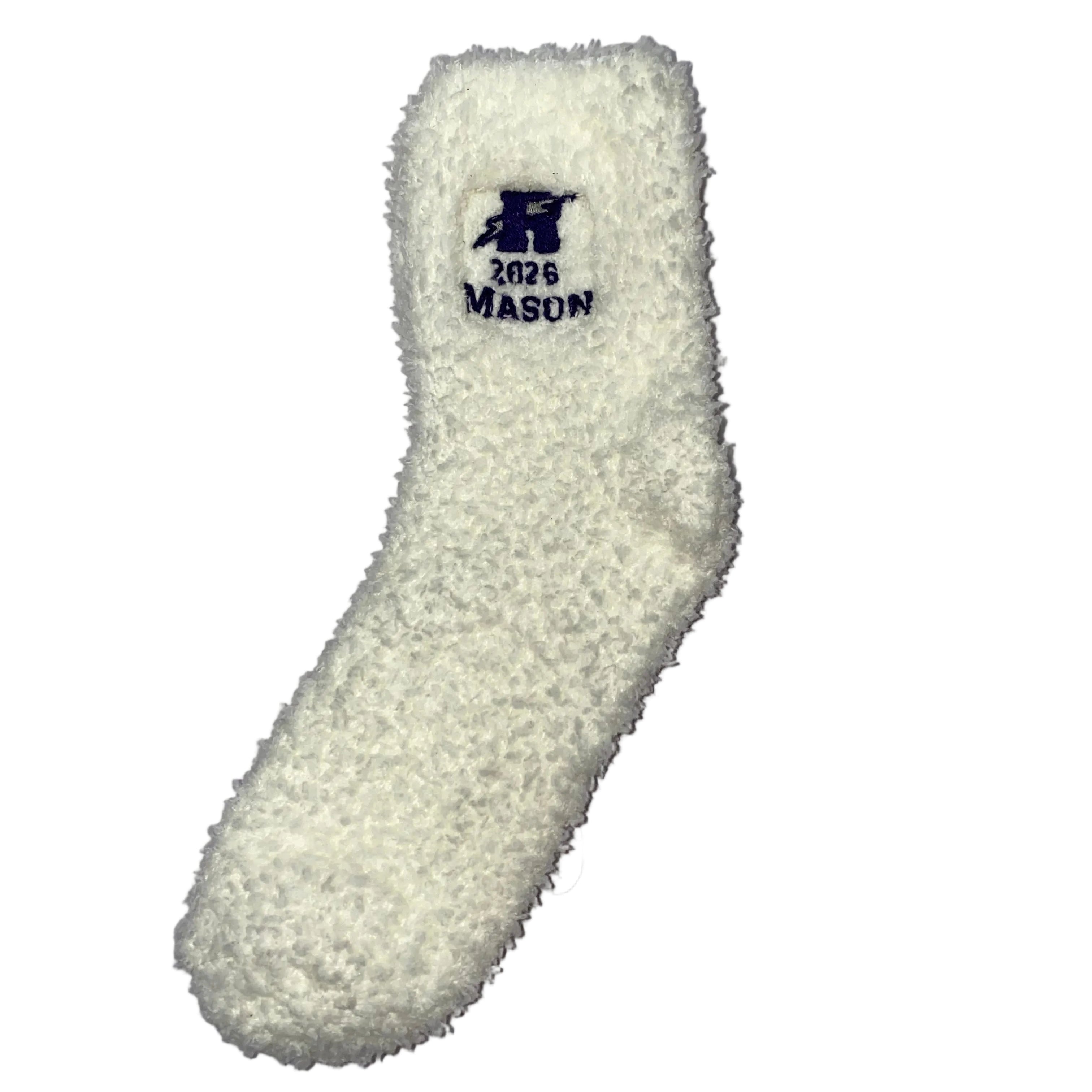 Rye Thunderbolts 2026 Graduation Cozy Gift Set – 1 Bath Bomb + Personalized Embroidered Fuzzy Sock