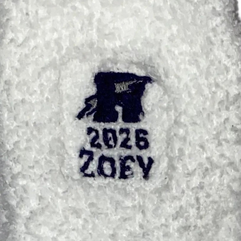 Rye Thunderbolts 2026 Graduation Cozy Gift Set – 1 Bath Bomb + Personalized Embroidered Fuzzy Sock